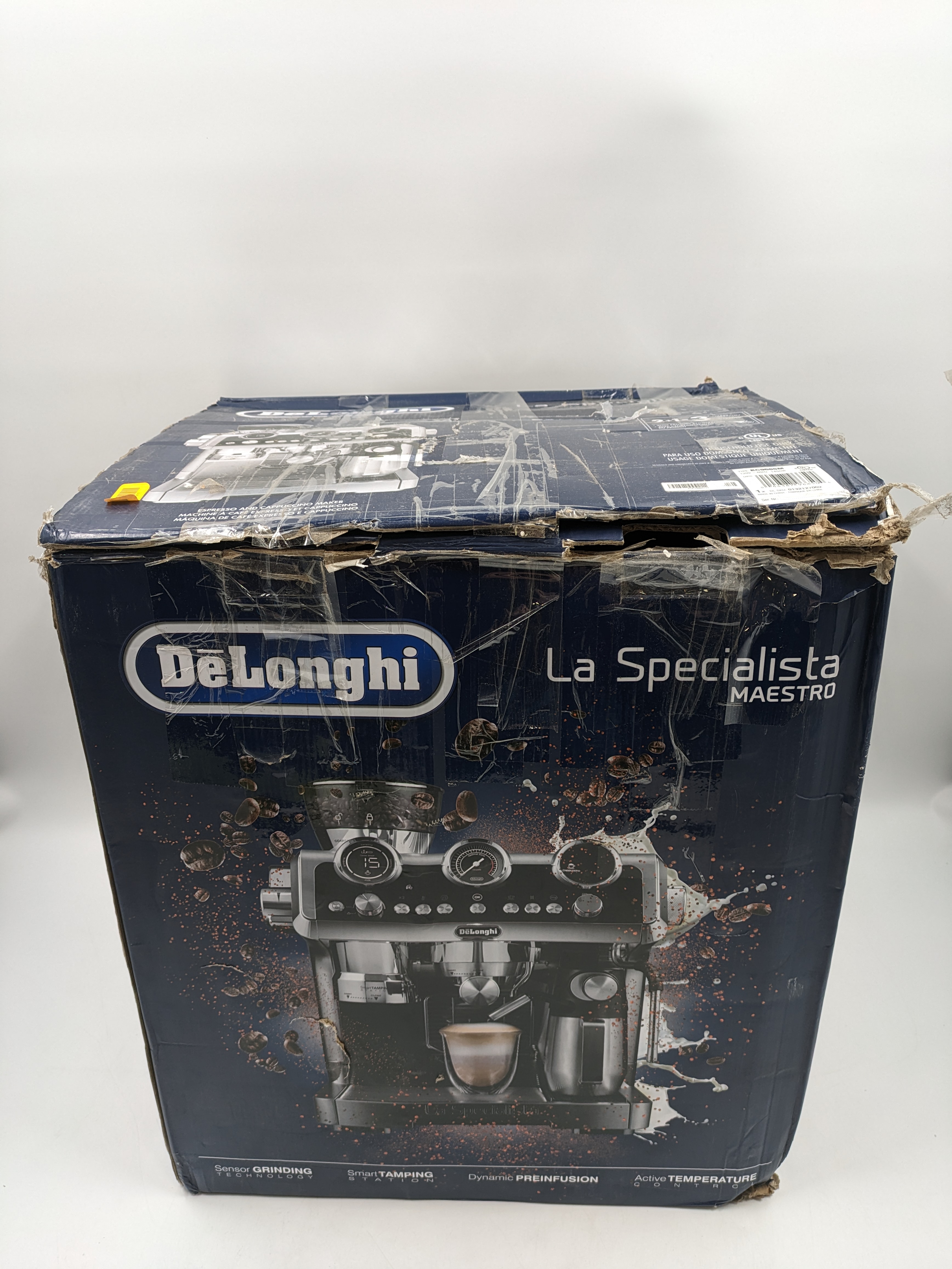 DeLonghi La Specialista Maestro Espresso Machine EC9665M Missing Pcs Broken Knob