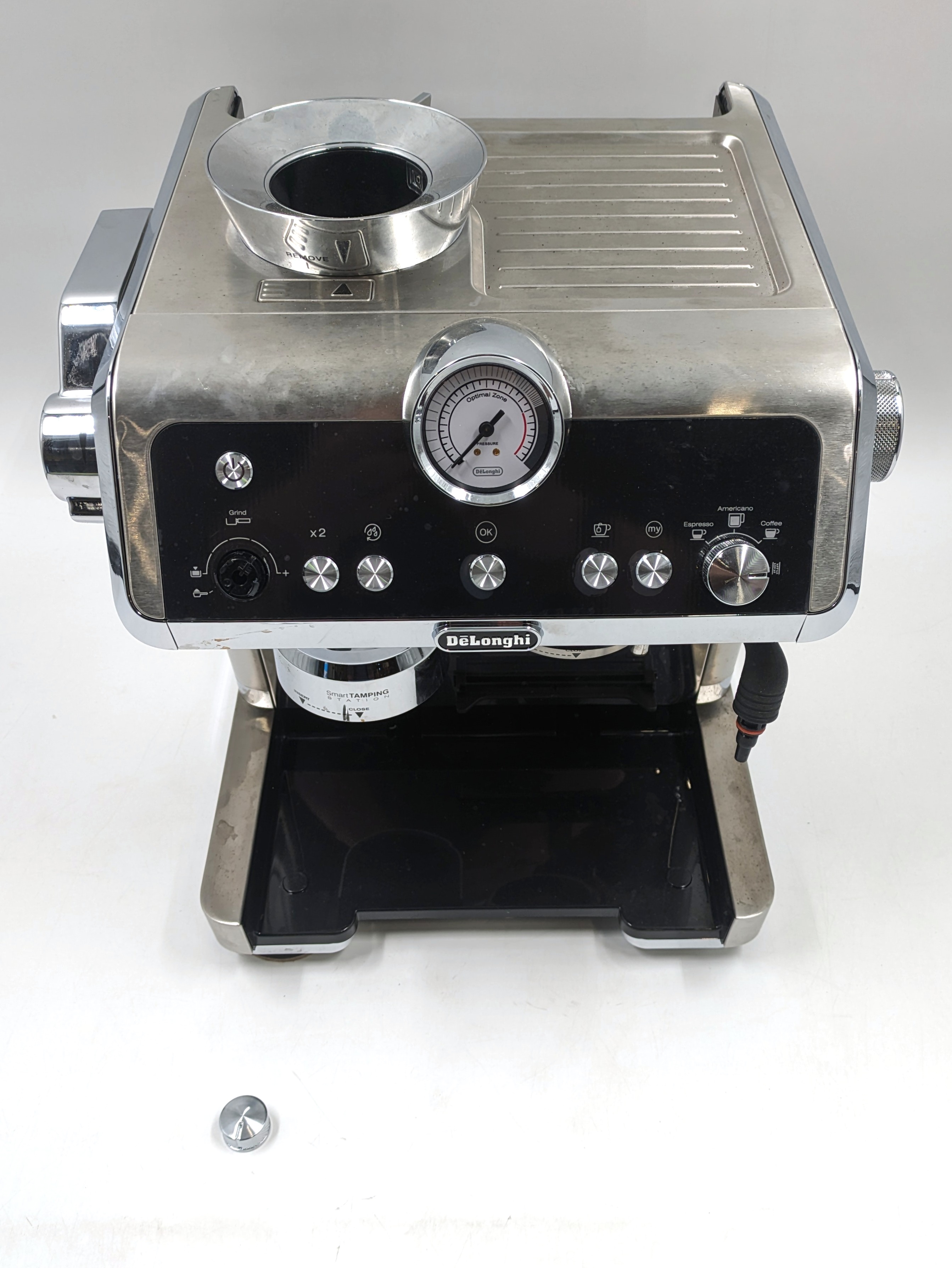 DeLonghi La Specialista Maestro Espresso Machine EC9665M Missing Pcs Broken Knob