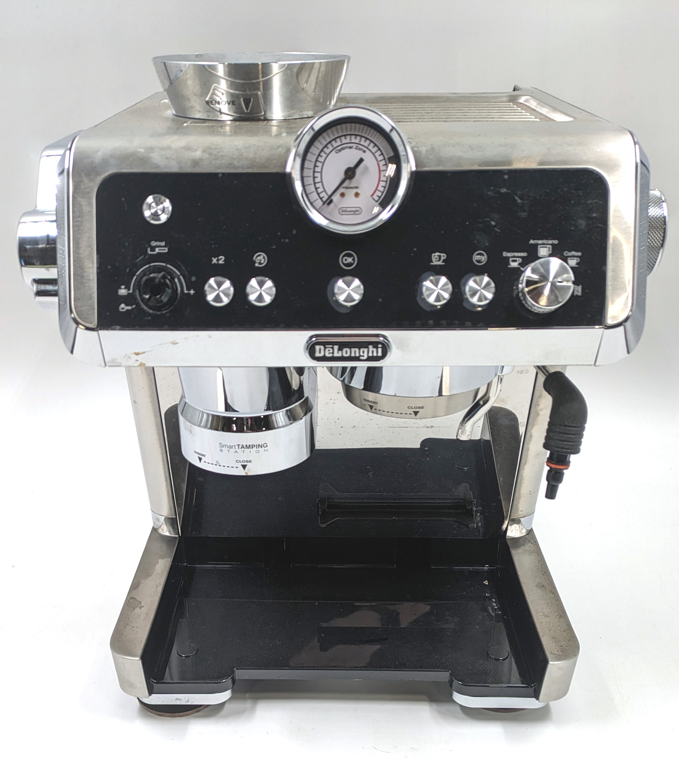 DeLonghi La Specialista Maestro Espresso Machine EC9665M Missing Pcs Broken Knob