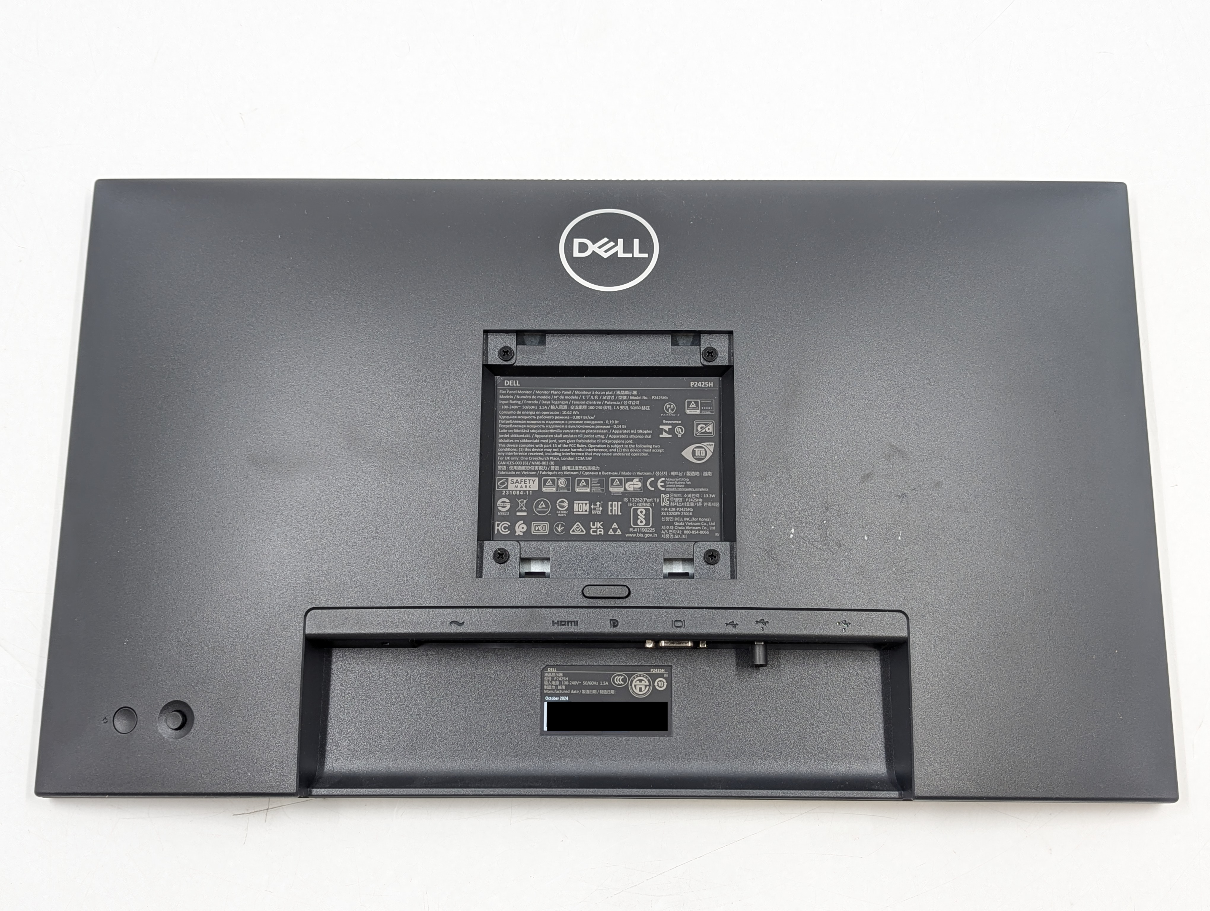 как выглядит Dell P2425H 24" Monitor 1920 x 1080 100Hz 5ms IPS LED Black фото