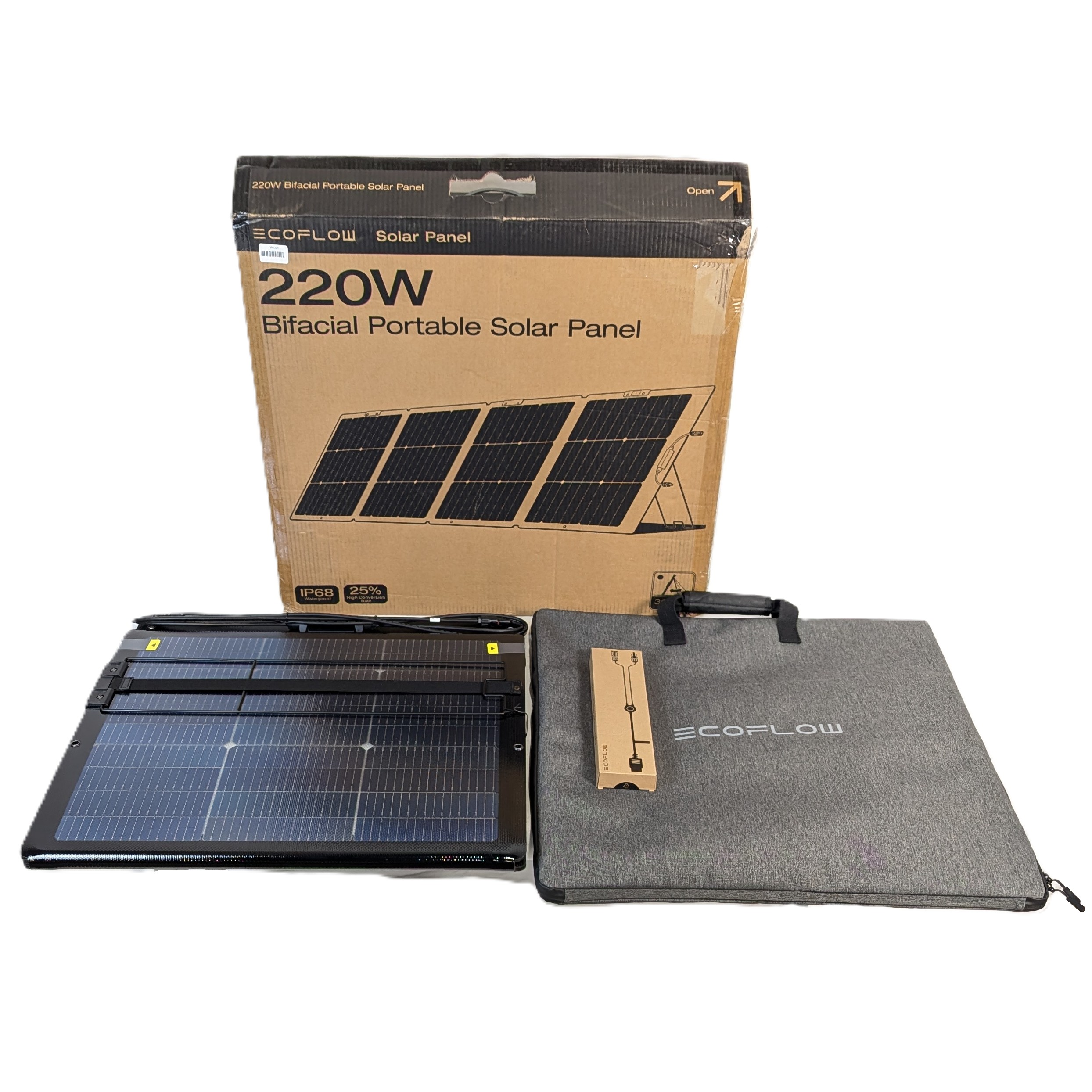 EcoFlow NextGen 220W IP68 Bifacial Portable Solar Panel EFSOLAR220W-N