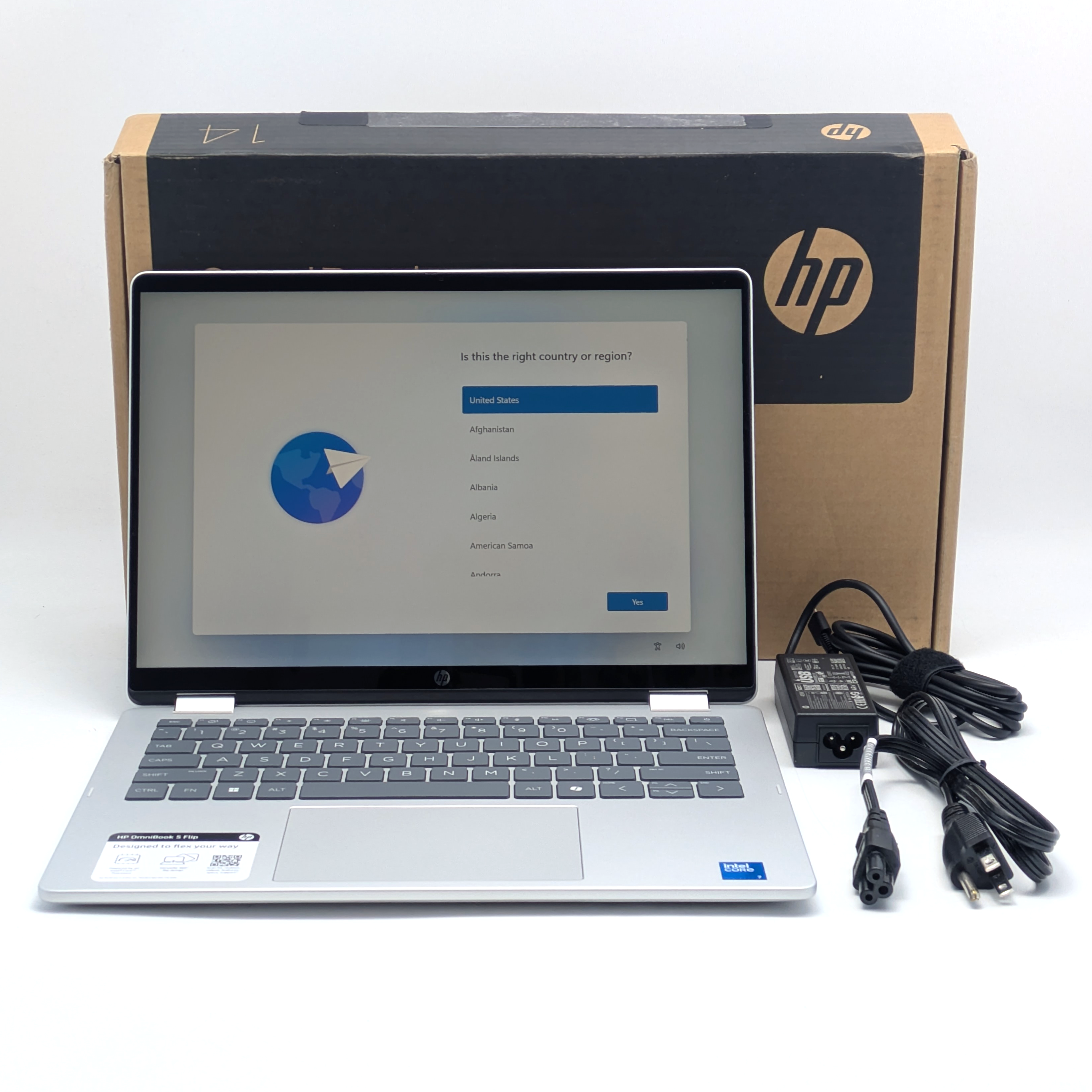 HP OmniBook 5 Flip 14-fp0023dx 14″ Intel Core 7 150U 16GB DDR5 512GB SSD W11H
