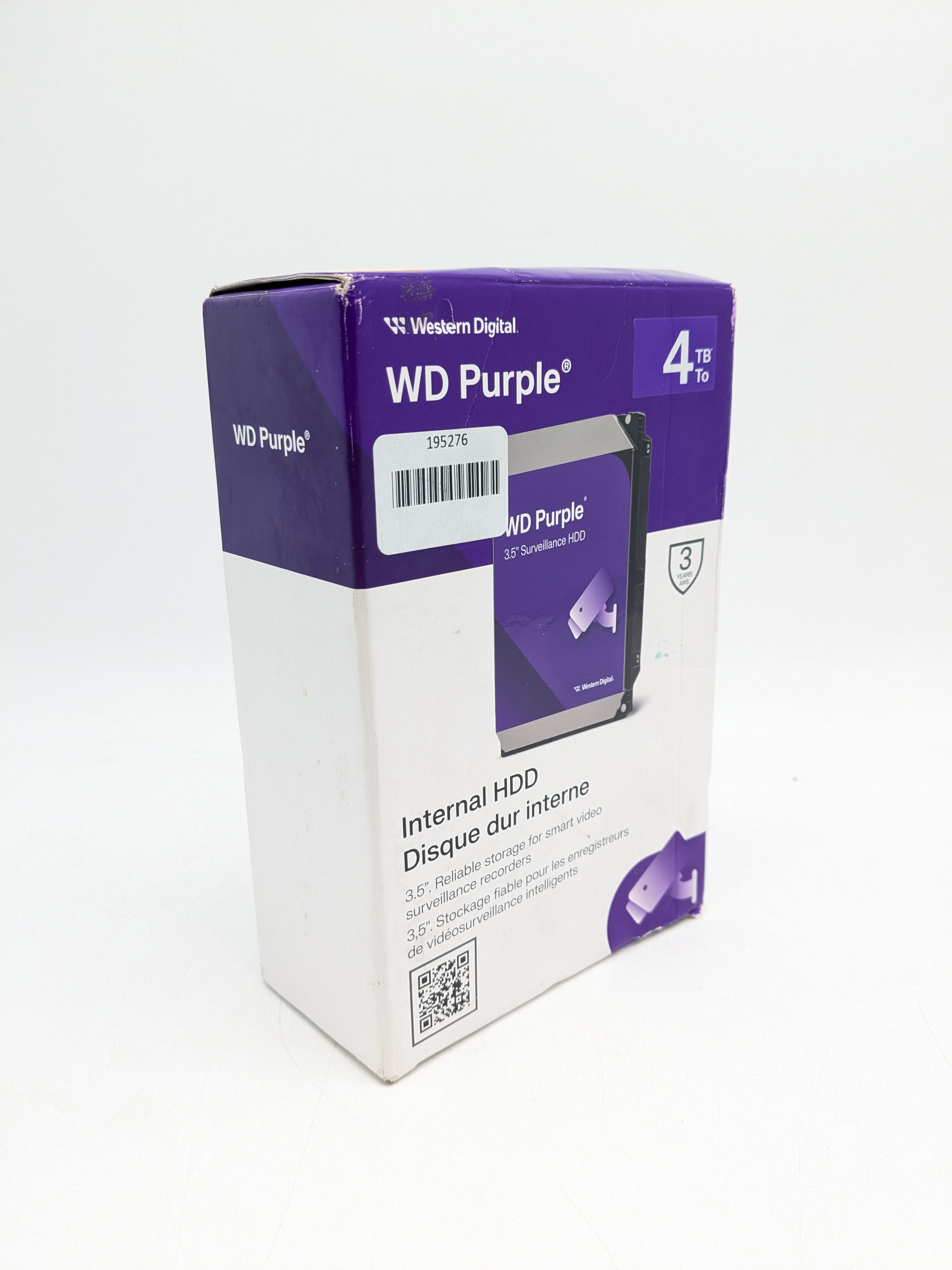 Western Digital Purple 4TB, Internal, 5400 RPM, 3.5 in (WD43PURZ