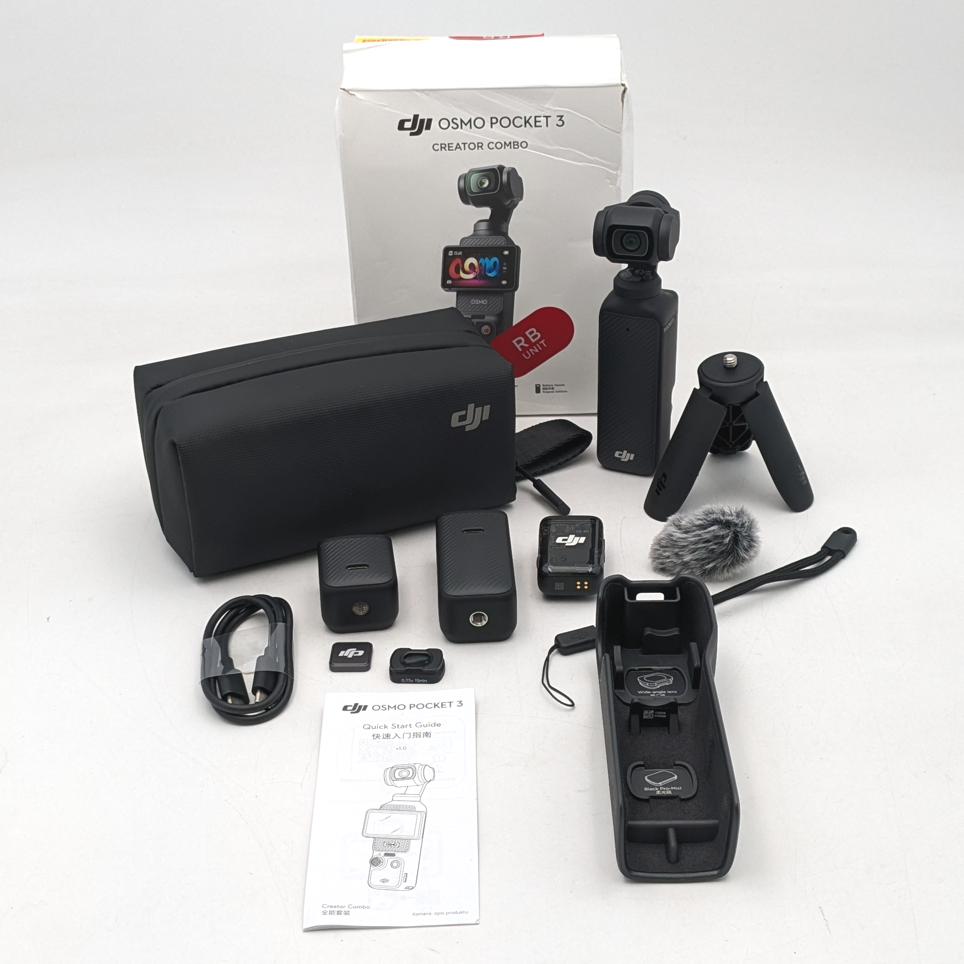 DJI Osmo Pocket 3 Creator Combo 4K Stabilized Camera OP9913 