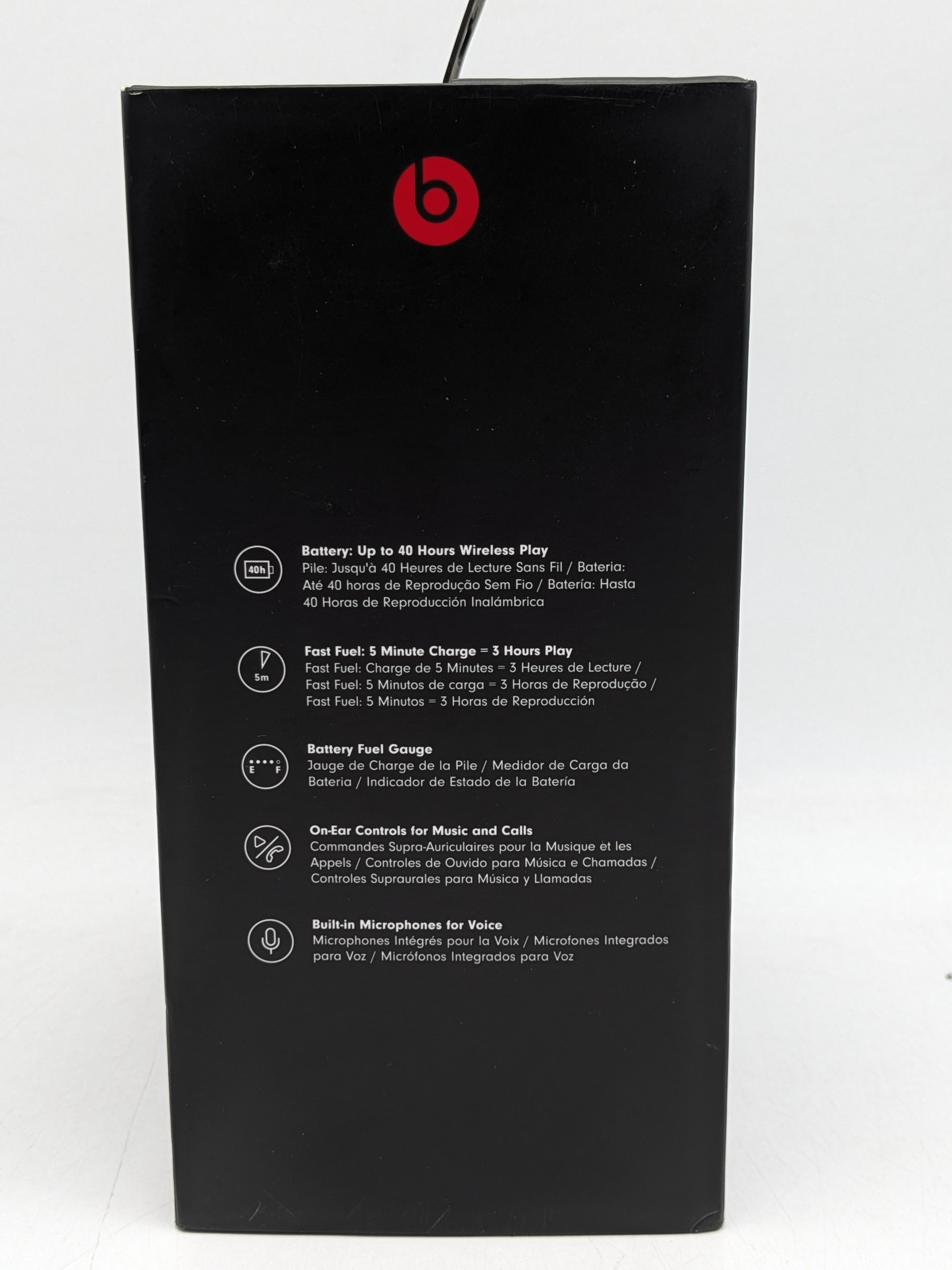как выглядит Beats by Dre Solo 3 Wireless Bluetooth Headphones MX432LL/A - Black фото