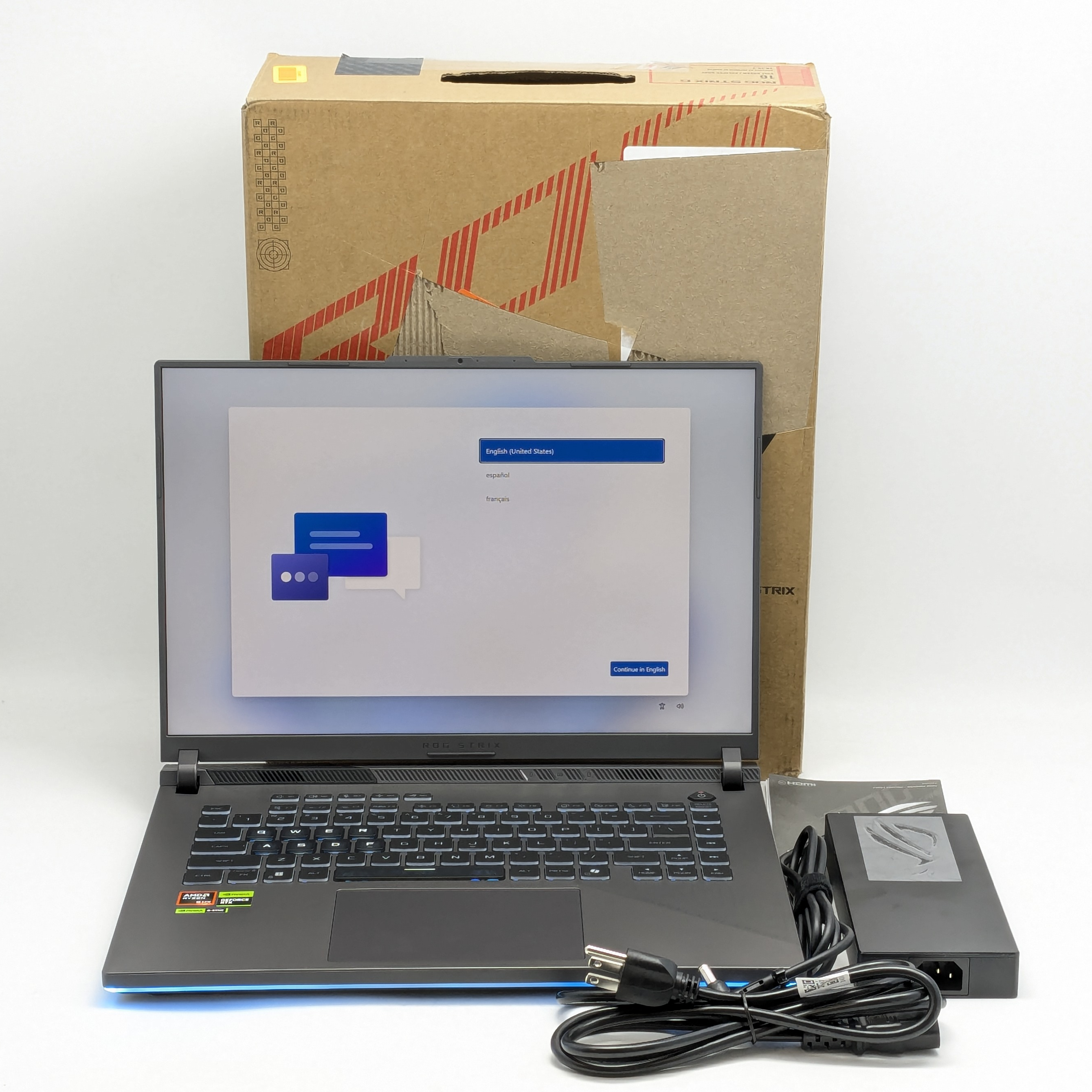 ASUS ROG Strix G614PR 16″ Ryzen 9 8940HX 16GB DDR5 1TB SSD RTX 5070 Ti Win 11 H