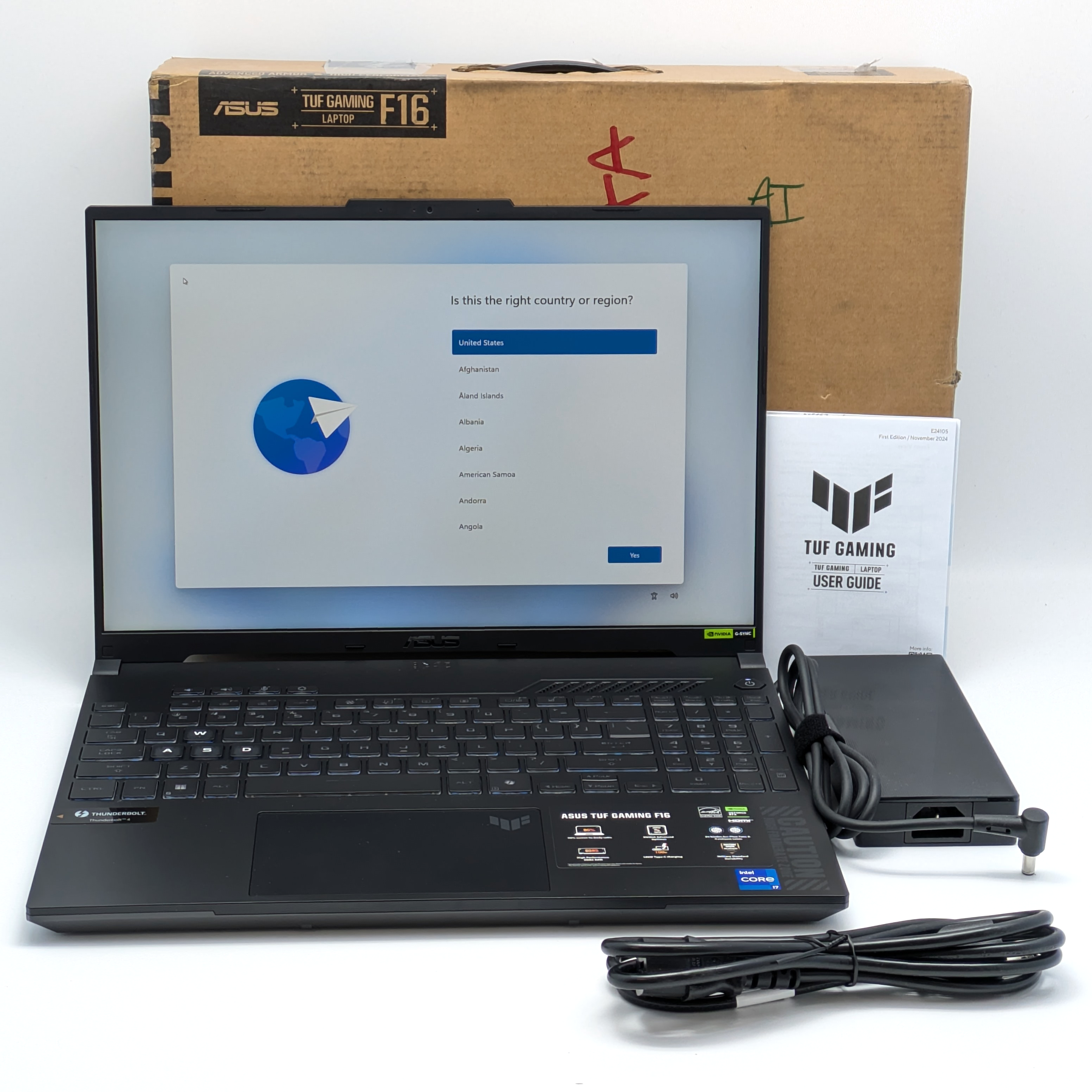 ASUS TUF Gaming F16 16″ Intel Core i7-13620H 16GB DDR5 512GB SSD RTX 4050 Win11