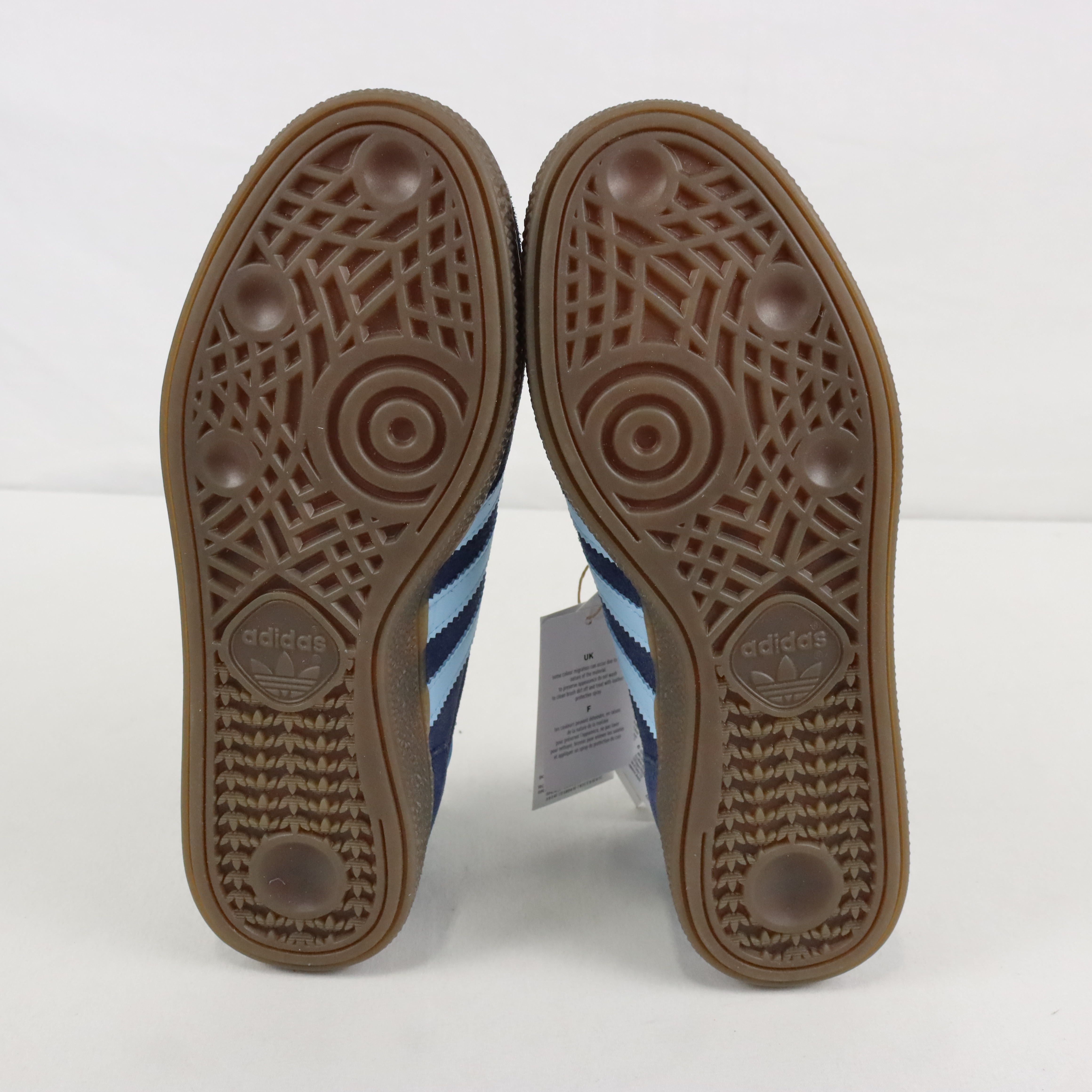 Adidas Original Handball Spezial Sneakers In Navy & Gum - Men's Size 7 (BD7633) detailed image 4